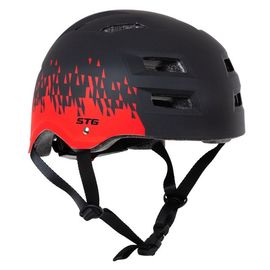 Шлем STG модель MTV1 Dozer с фикс застежкой, Цвет: Черный, Размер: 53-55