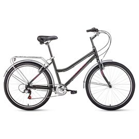 Велосипед Forward BARCELONA AIR 26 1.0 (серый/розовый), Цвет: Серый, Размер рамы: 17"
