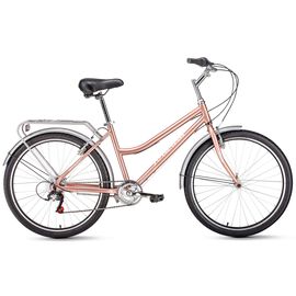Велосипед Forward BARCELONA AIR 26 1.0 (мятный/бежевый), Цвет: Бежевый, Размер рамы: 17"