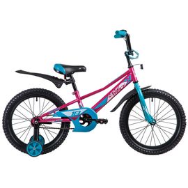Детский велосипед Novatrack Valiant 18” (фуксия), Цвет: Фиолетовый