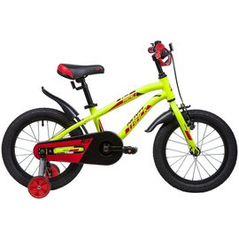 Детский велосипед Novatrack Prime AB 16” (салатовый), Цвет: Салатовый