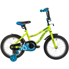 Детский велосипед Novatrack Neptune 16” (зеленый), Цвет: Зелёный