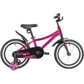 Детский велосипед Novatrack Prime 16” (розовый металлик), Цвет: Розовый