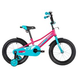 Детский велосипед Novatrack Valiant 16” new (фуксия), Цвет: Розовый