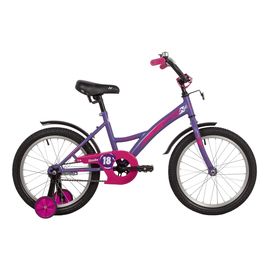 Детский велосипед Novatrack Strike 18” new (фиолетовый), Цвет: Фиолетовый