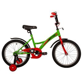 Детский велосипед Novatrack Strike 18” new (зеленый), Цвет: Зелёный