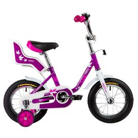 Детский велосипед Novatrack Maple 12” (фиолетовый)