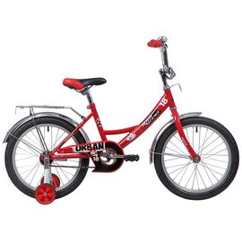 Детский велосипед Novatrack Urban 18” (красный), Цвет: Красный