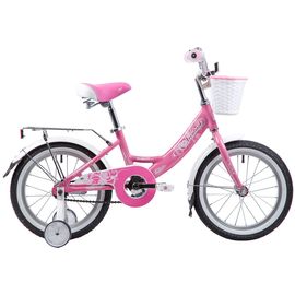 Детский велосипед Novatrack Girlish 16” (розовый)