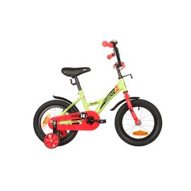 Детский велосипед Novatrack Strike 14" new (зеленый), Цвет: Зелёный