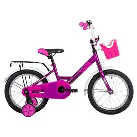 Детский велосипед Novatrack Maple 16” new (пурпурный), Цвет: Фиолетовый