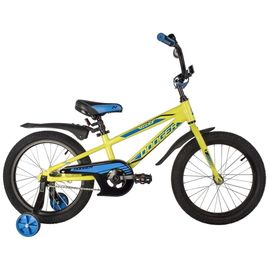 Детский велосипед Novatrack Dodger 18” new (зелёный), Цвет: Зелёный