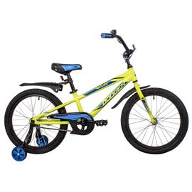 Детский велосипед Novatrack Dodger 20” new (зелёный), Цвет: Зелёный