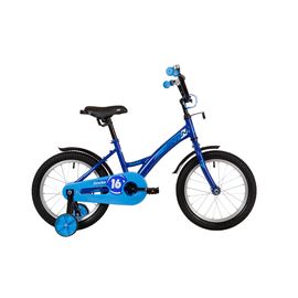 Детский велосипед Novatrack Strike 16" new (синий), Цвет: Синий