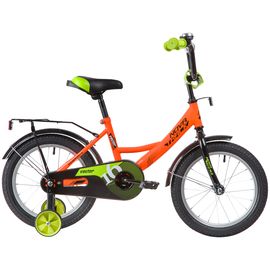 Детский велосипед Novatrack Vector 16” (оранжевый), Цвет: Оранжевый