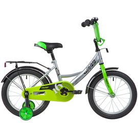 Детский велосипед Novatrack Vector 16” (серебристый), Цвет: Серый