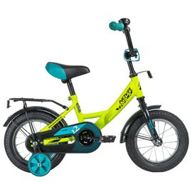 Детский велосипед Novatrack Vector 12” (салатовый), Цвет: Салатовый