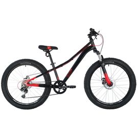 Подростковый велосипед Novatrack Dozer 6.D 24" (красный), Цвет: Красный, Размер рамы: 12"