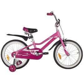 Детский велосипед Novatrack Novara 18” new (розовый), Цвет: Розовый