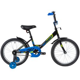 Детский велосипед Novatrack Twist 18” (черный), Цвет: Черный