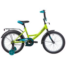 Детский велосипед Novatrack Vector 18” (лаймовый), Цвет: Жёлтый