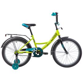 Детский велосипед Novatrack Vector 20” (лаймовый), Цвет: Жёлтый