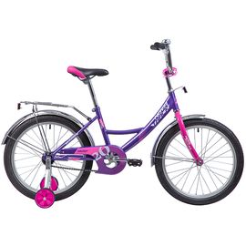Детский велосипед Novatrack Vector 20” (фиолетовый), Цвет: Фиолетовый