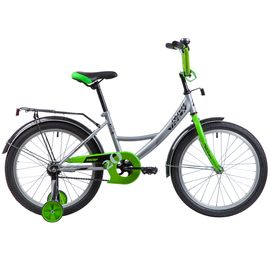 Детский велосипед Novatrack Vector 20” (серебристый), Цвет: Серый