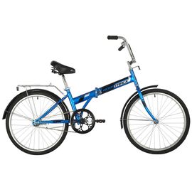 Велосипед складной Novatrack TG-24 classic 1.1 (синий), Цвет: Синий