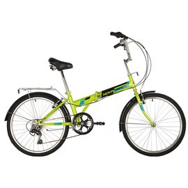 Велосипед складной Novatrack TG-24 classic 3.1_S (зеленый), Цвет: Зелёный