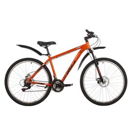 Велосипед Foxx Atlantic D 27.5" (оранжевый), Цвет: Оранжевый, Размер рамы: 16"