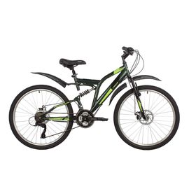 Велосипед Foxx Freelander 26" (зеленый), Цвет: Зелёный, Размер рамы: 18"