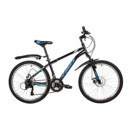 Велосипед Foxx Aztec D 24" (синий), Цвет: Синий, Размер рамы: 14"