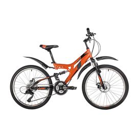 Велосипед Foxx Freelander 24" (оранжевый), Цвет: Оранжевый, Размер рамы: 14"