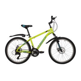 Велосипед Foxx Aztec D 24" (зеленый), Цвет: Зелёный, Размер рамы: 12"