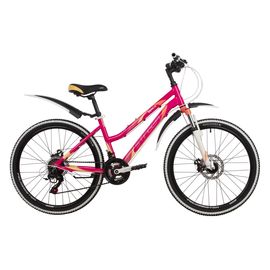 Подростковый велосипед Stinger Laguna D 24" new (розовый), Цвет: Розовый, Размер рамы: 12"