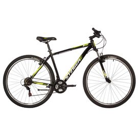 Горный велосипед Stinger Caiman 29" new (черный), Цвет: Черный, Размер рамы: 18"