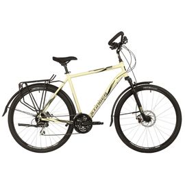 Велосипед Stinger Horizont Evo 700C (бежевый), Цвет: Бежевый, Размер рамы: 56 см