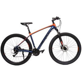 Горный велосипед Bozgoo Grande 29" (тёмно-синий/оранжевый), Цвет: Синий, Размер рамы: 19"