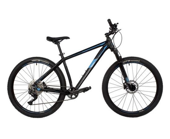 Велосипед STINGER 27.5" RELOAD EVO черный, алюминий, размер 16", Цвет: Черный, Размер рамы: 16"
