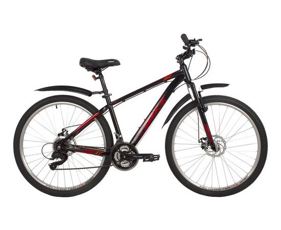Велосипед Foxx Aztex D 27.5" (чёрный), Цвет: Черный, Размер рамы: 20"