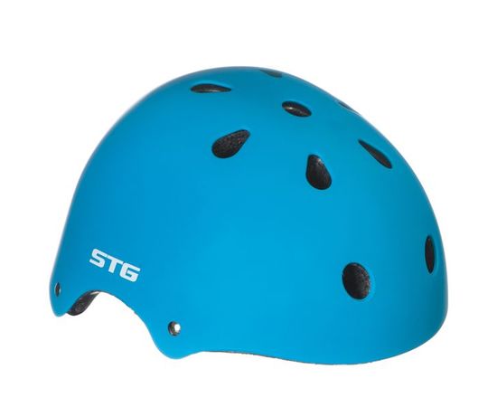 Шлем STG модель MTV12 синий, с фикс застежкой, Цвет: Синий, Размер: 55-58