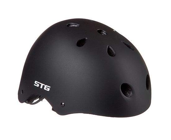 Шлем STG модель MTV12 черный, с фикс застежкой, Цвет: Черный, Размер: 48-52