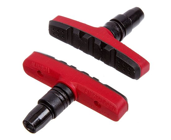 Колодки для v-brake STG EN-02 60 mm красные, Цвет: Красный
