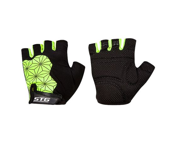 Перчатки STG Replay unisex (черно/зеленые), Цвет: Салатовый, Размер: L
