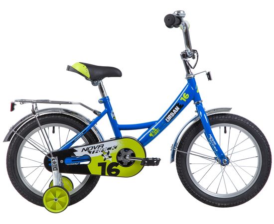 Детский велосипед Novatrack Urban 16” (синий), Цвет: Синий