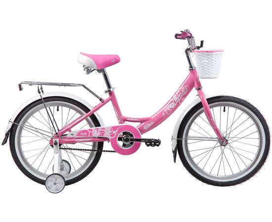 Детский велосипед Novatrack Girlish 20" (розовый)