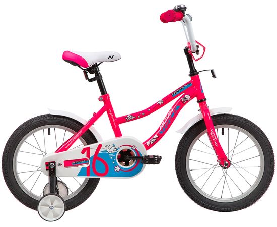 Детский велосипед Novatrack Neptune 16” (розовый), Цвет: Розовый