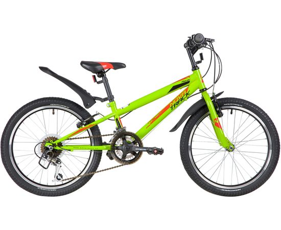 Детский велосипед Novatrack Racer 12.V 20" (зеленый), Цвет: Зелёный