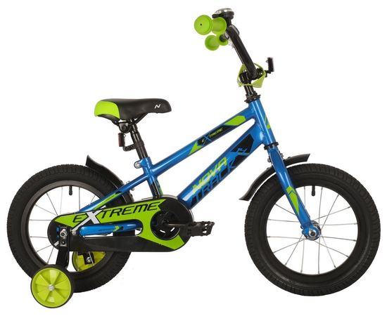 Детский велосипед Novatrack Extreme 14” (синий), Цвет: Синий